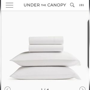White Cotton Sheet Set